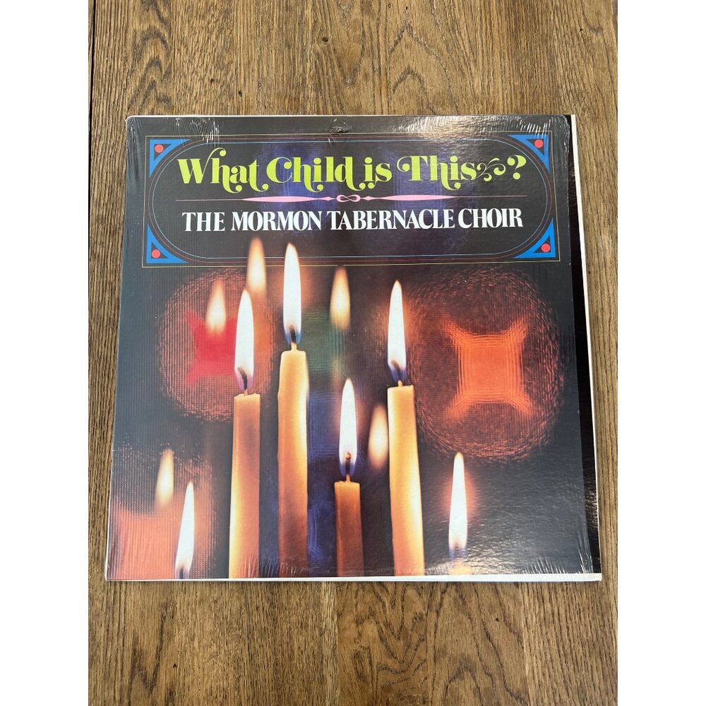 What Child Is This? The Mormon Tabernacle Choir Vinyl 1P 60081 Record Album